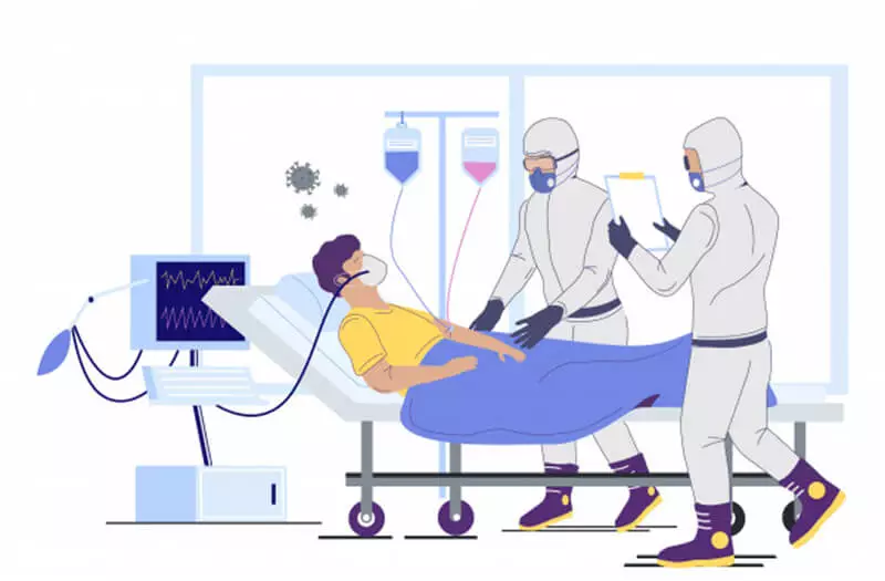 Medical ICU with Ventilators and Central Monitoring System